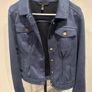 White House Black Market Women’s Blue Jacket